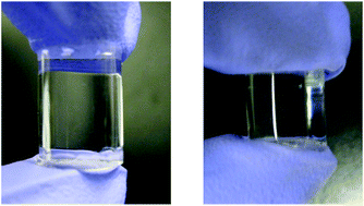 Graphical abstract: Self-crosslinkable poly(urethane urea)-reinforced silica aerogels