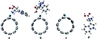 Graphical abstract: The role of solvent polarity in the electronic properties, stability and reactivity trend of a tryptophane/Pd doped SWCNT novel nanobiosensor from polar protic to non-polar solvents