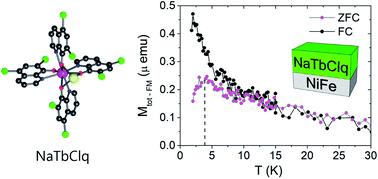 Graphical abstract: Sublimable chloroquinolinate lanthanoid single-ion magnets deposited on ferromagnetic electrodes