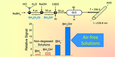 Graphical abstract: Insight into the mechanisms controlling the chemical vapor generation of cadmium