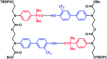 Graphical abstract: Building blocks for recognition-encoded oligoesters that form H-bonded duplexes
