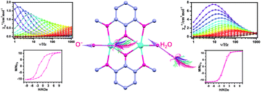 Graphical abstract: Tuning magnetic anisotropy via terminal ligands along the Dy⋯Dy orientation in novel centrosymmetric [Dy2] single molecule magnets