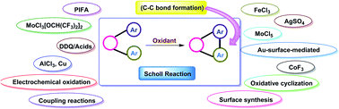 Graphical abstract: Scholl reaction as a powerful tool for the synthesis of nanographenes: a systematic review