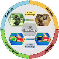 Graphical abstract: Recent advances in electrochromic materials and devices for camouflage applications