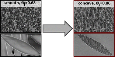 Graphical abstract: Controlling self-assembly and interfacial mechanics of polymer spheres and ellipsoids at fluid interfaces with surface roughness