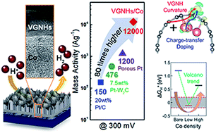 Graphical abstract: Design and optimization of cobalt-encapsulating vertical graphene nano-hills for hydrogen evolution reaction
