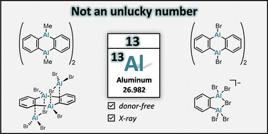 Graphical abstract: Donor-free 9,10-dihydro-9,10-dialuminaanthracenes