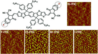 Graphical abstract: Halogenated conjugated molecules for ambipolar field-effect transistors and non-fullerene organic solar cells