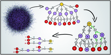 Graphical abstract: Selection of cost-effective yet chemically diverse pathways from the networks of computer-generated retrosynthetic plans