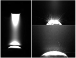 Graphical abstract: Imaging studies of emission and laser scattering from a solution-cathode glow discharge