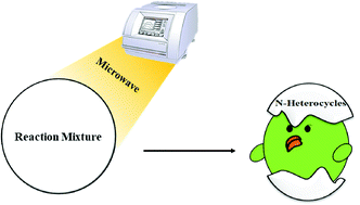 Graphical abstract: Microwave assisted synthesis of five membered nitrogen heterocycles