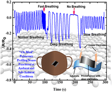 Graphical abstract: Crosstalk-free graphene–liquid elastomer based printed sensors for unobtrusive respiratory monitoring