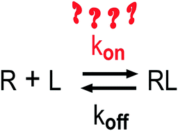Graphical abstract: Link between a high kon for drug binding and a fast clinical action: to be or not to be?