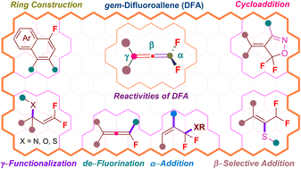 Graphical abstract: gem-Difluoroallene (DFA): an emerging versatile synthetic precursor to enable diverse fluorinated molecules
