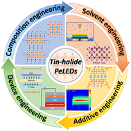 Graphical abstract: Tin-halide perovskites for light-emitting diodes