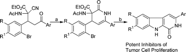 Graphical abstract: CuI catalyzed N-arylation of amide as a key step for the preparation of 3-aryl β-carbolin-1-ones