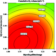 Graphical abstract: Optimization of immobilization parameters of Thermoanaerobacterium thermosaccharolyticum W16 on a new carrier for enhanced hydrogen production