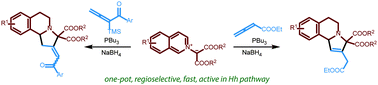 Graphical abstract: Phosphine-catalyzed dearomatizing [3+2] annulations of isoquinolinium methylides with allenes