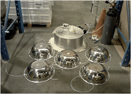 Graphical abstract: Passive diffusive flux chambers – a new method to quantify vapour intrusion into indoor air