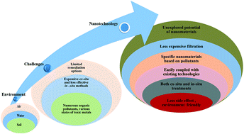 Graphical abstract: Prospects of biosynthesized nanomaterials for the remediation of organic and inorganic environmental contaminants