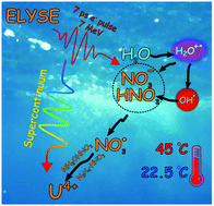 Graphical abstract: Pulse radiolysis study on the reactivity of NO3˙ radical toward uranous(iv), hydrazinium nitrate and hydroxyl ammonium nitrate at room temperature and at 45 °C