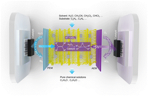 Graphical abstract: Epoxidation of olefins enabled by an electro-organic system