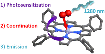 Graphical abstract: Singlet oxygen is an emissive ligand