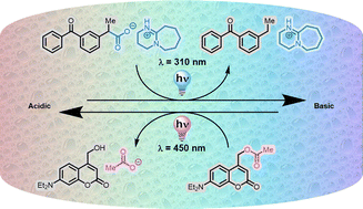 Graphical abstract: Optical control of pH via chromoselective photodosimetry