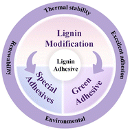 Graphical abstract: Technology of lignin modification: progress in specialty and green adhesives’ mechanical properties