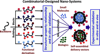 Graphical abstract: Combinatorial approach in the design of multifunctional polymeric nano-delivery systems for cancer therapy