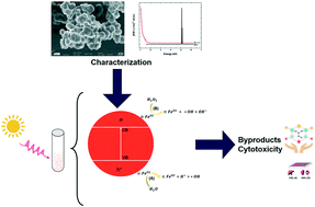 Graphical abstract: Photodegradation of antihistamine chlorpheniramine using a novel iron-incorporated carbon material and solar radiation