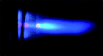 Graphical abstract: High-speed photographic study of vaporclouds from wet droplets and the subsequent solid particles in an inductively coupled plasma