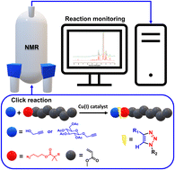 Graphical abstract: Optimisation of azide–alkyne click reactions of polyacrylates using online monitoring and flow chemistry