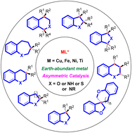 Graphical abstract: Recent advances in asymmetric synthesis of chiral benzoheterocycles via Earth-abundant metal catalysis
