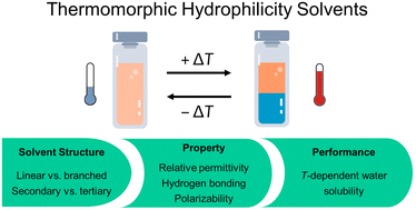 Graphical abstract: Probing polarity structure–function relationships in amine–water mixtures