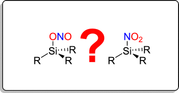 Graphical abstract: Nitro and nitritosilanes: do they and can they exist?