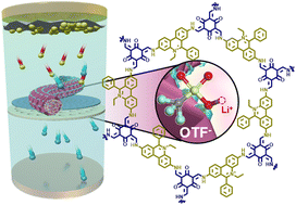 Graphical abstract: Regulating the anionic environment of the COF@CNT composite for kinetics-boosted and wide-temperature lithium–sulfur batteries