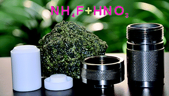 Graphical abstract: NH4F assisted high pressure digestion of geological samples for multi-element analysis by ICP-MS