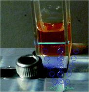 Graphical abstract: Efficient two- to five-photon excited violet emission of calix[4]arene-based multiple donor–accepter assembly
