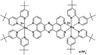 Graphical abstract: Excited-state annihilation in a homodinuclear ruthenium complex