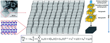 Graphical abstract: On the mesoscale mechanism of synthetic calcium–silicate–hydrate precipitation: a population balance modeling approach