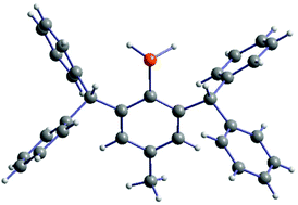 Graphical abstract: Increasing steric demand through flexible bulk – primary phosphanes with 2,6-bis(benzhydryl)phenyl backbones