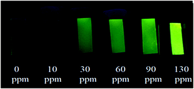 Graphical abstract: A naphthalimide-based fluorescent probe for the highly sensitive and selective detection of nerve agent mimic DCP in solution and vapor phase