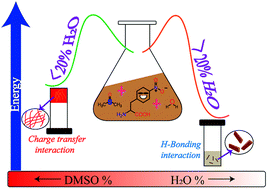 Graphical abstract: Self-assembling behaviour of a modified aromatic amino acid in competitive medium