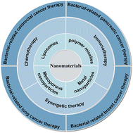 Graphical abstract: Recent progress in nanomaterials for bacteria-related tumor therapy