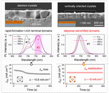 Graphical abstract: Unveiling the impact of photoinduced halide segregation on performance degradation in wide-bandgap perovskite solar cells
