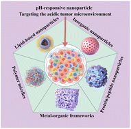 Graphical abstract: Design and application of proton gradient-based pH-responsive nanomaterials in the tumor microenvironment