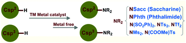 Graphical abstract: C–H imidation: a distinct perspective of C–N bond formation