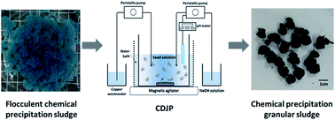 Graphical abstract: Chemical precipitation granular sludge (CPGS) formation for copper removal from wastewater