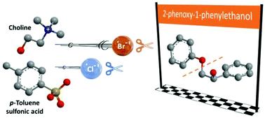 Graphical abstract: Novel insights into biomass delignification with acidic deep eutectic solvents: a mechanistic study of β-O-4 ether bond cleavage and the role of the halide counterion in the catalytic performance